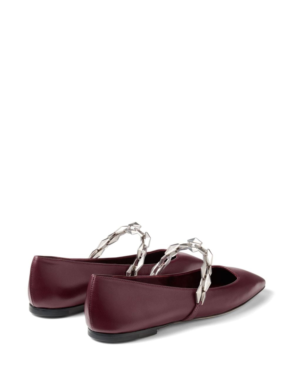 Jimmy Choo Tilda ballerina's Rood