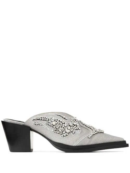 Mules Cece 60 mm à paillette - Jimmy Choo - Modalova
