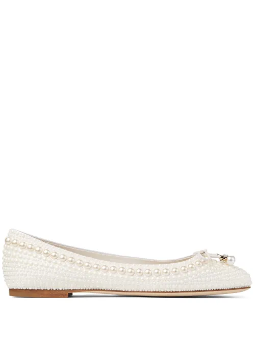 Ballerines Elme à ornements de perles - Jimmy Choo - Modalova