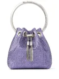 Jimmy Choo micro Bon Bon bucket bag - Purple