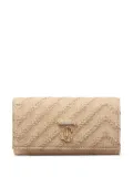 Jimmy Choo Avenue chain wallet - Neutrals