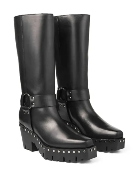 Jimmy Choo 75mm Quinn boots QUINN75HJV - 1
