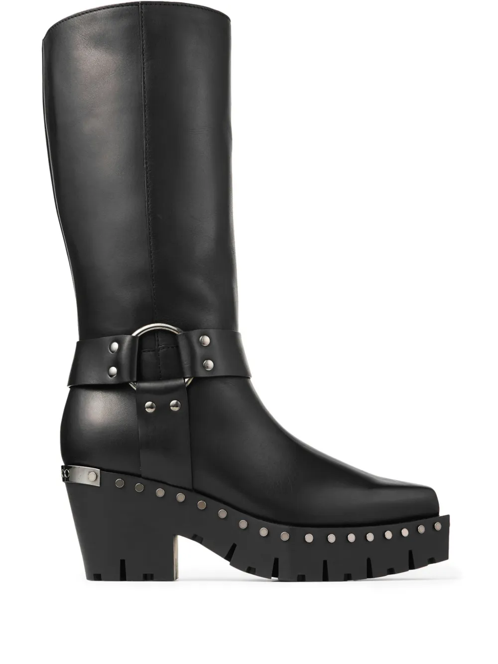 Jimmy Choo Quinn 75 mm laarzen Zwart