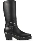 Jimmy Choo 75mm Quinn boots - Black