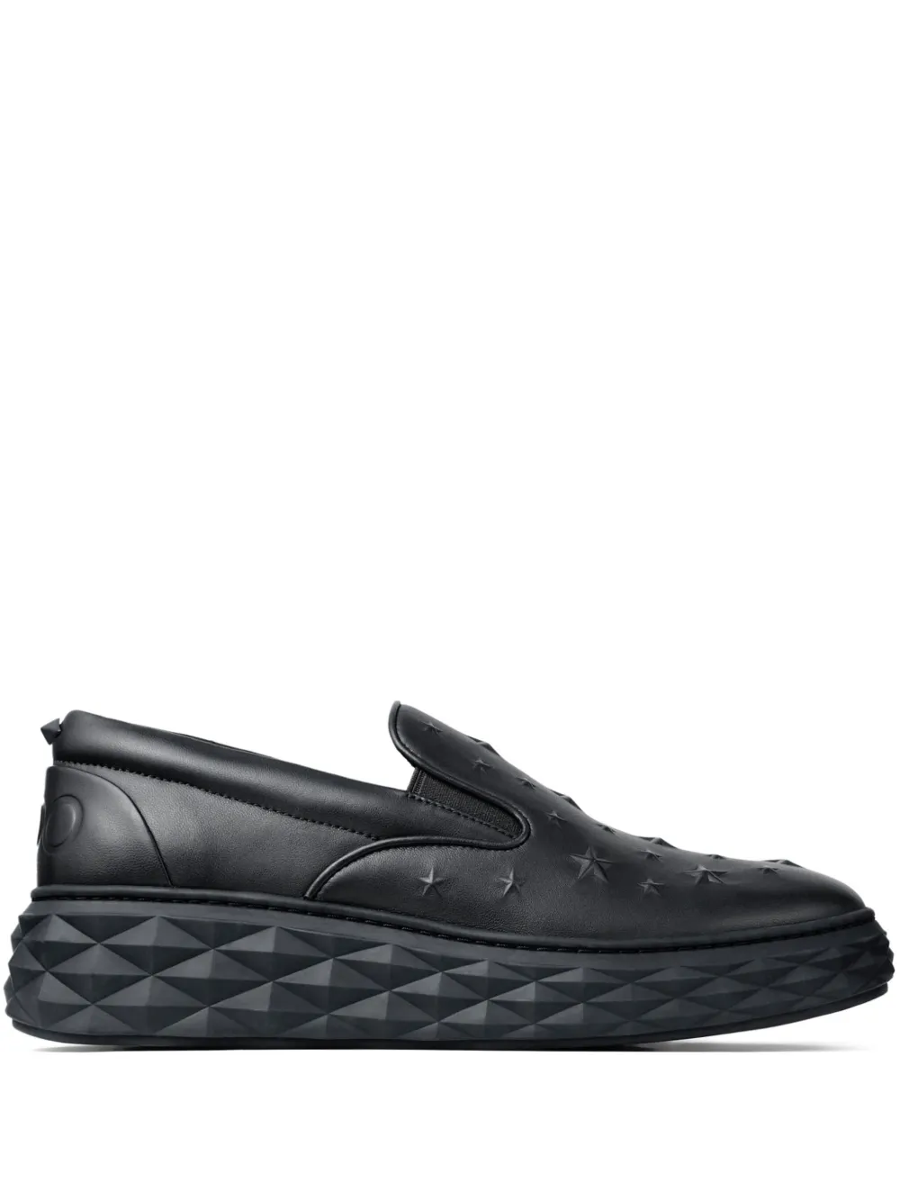 Jimmy Choo Diamond スリッポンスニーカー - ブラック Jimmy Choo Diamond スリッポンスニーカー - ブラック