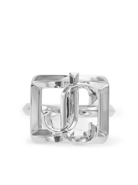 Jimmy Choo anillo cuadrado JC