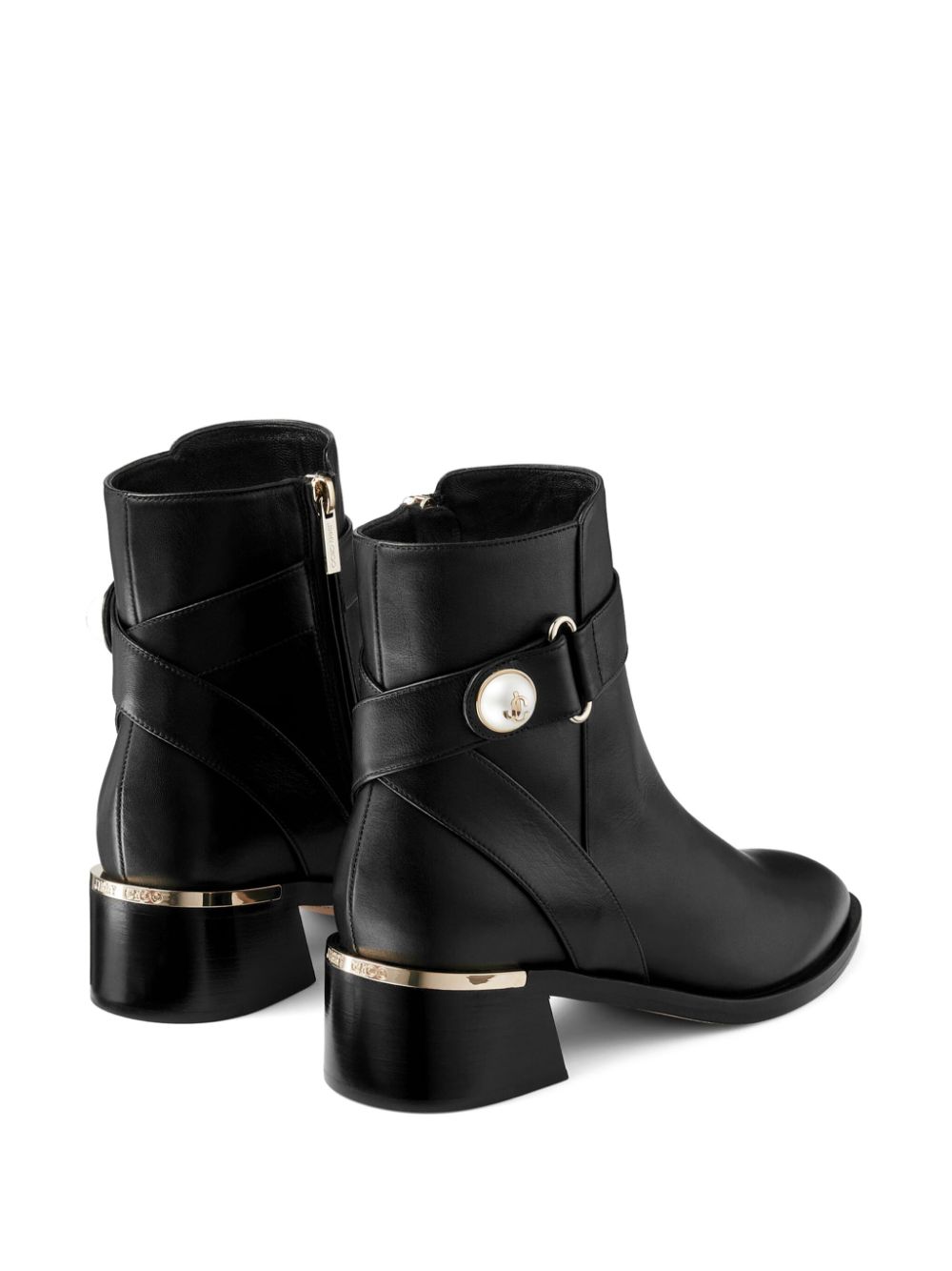 Jimmy Choo 45mm Noor ankle boots Black