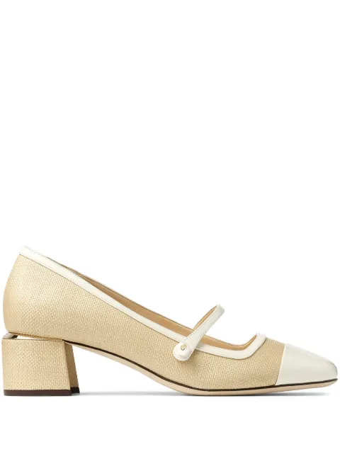 Jimmy Choo Elisa 45mm Leather Pumps