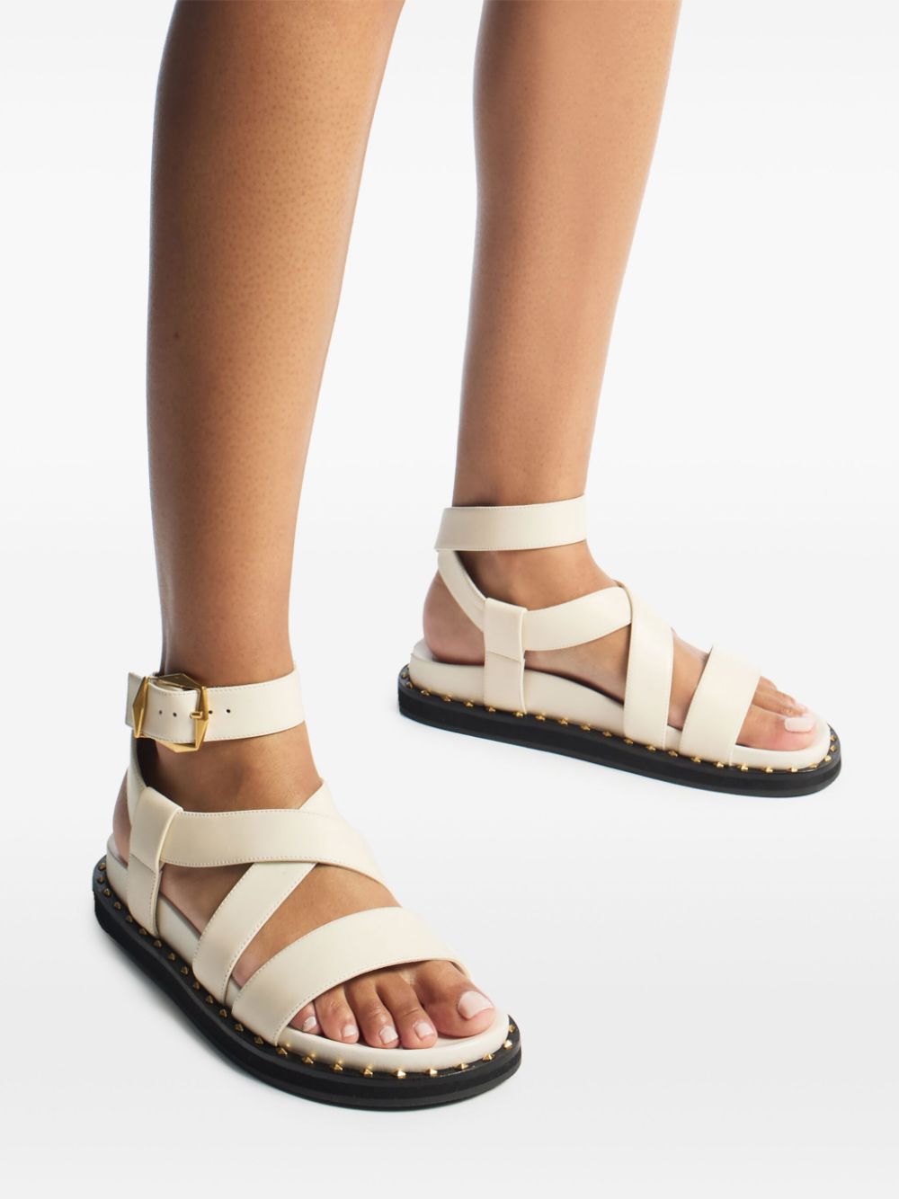 Jimmy Choo Blaise leather sandals Women