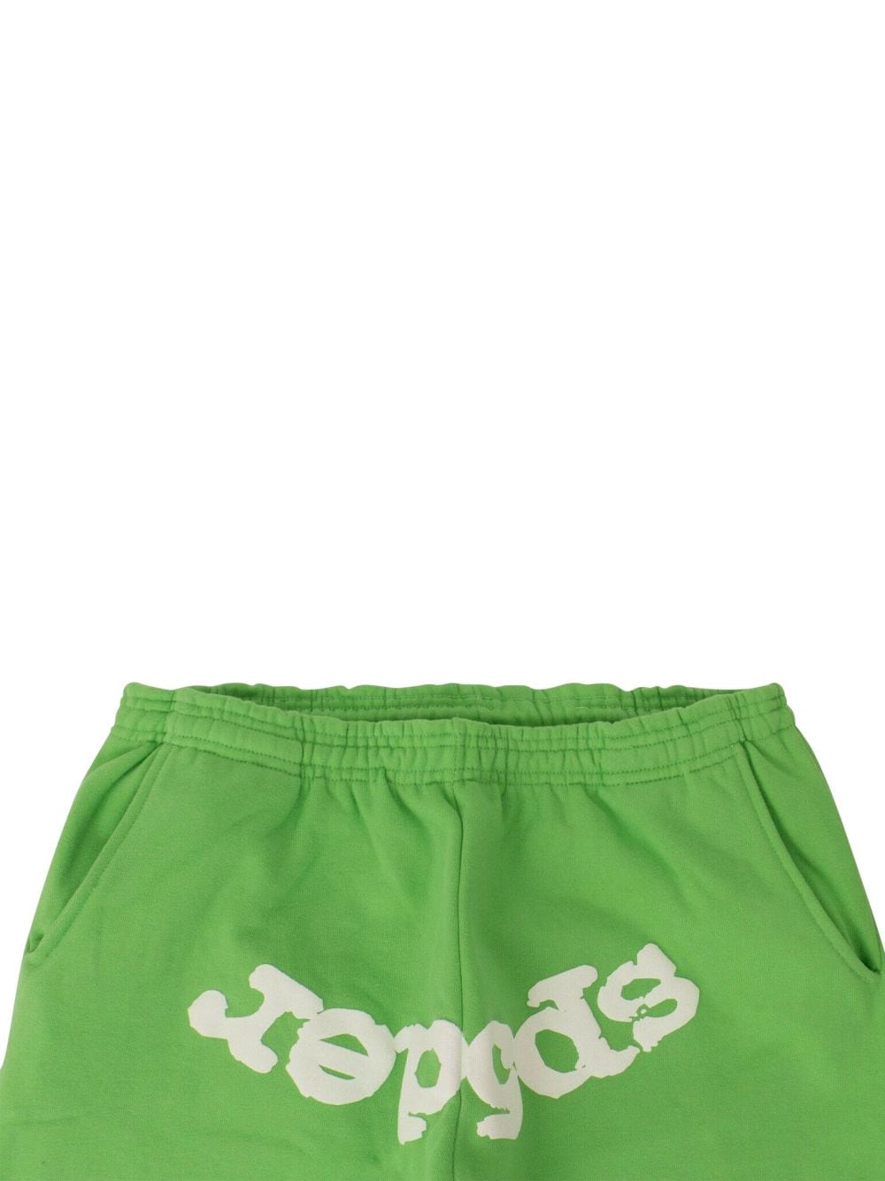 Shop Sp5der Logo-print Track Pants In Green