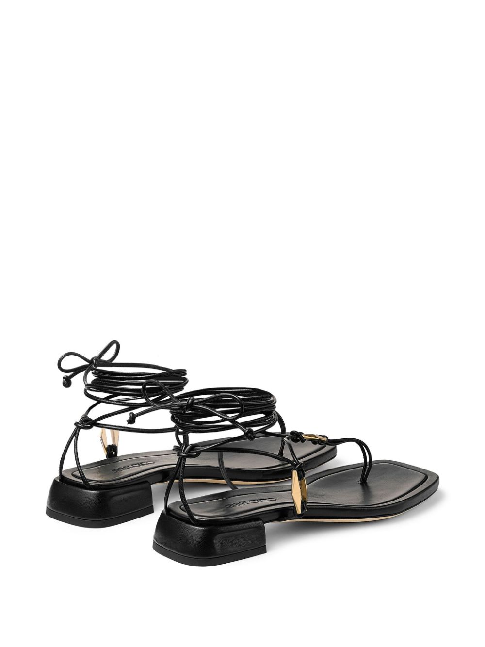 Jimmy Choo Onyxia leather sandals Women