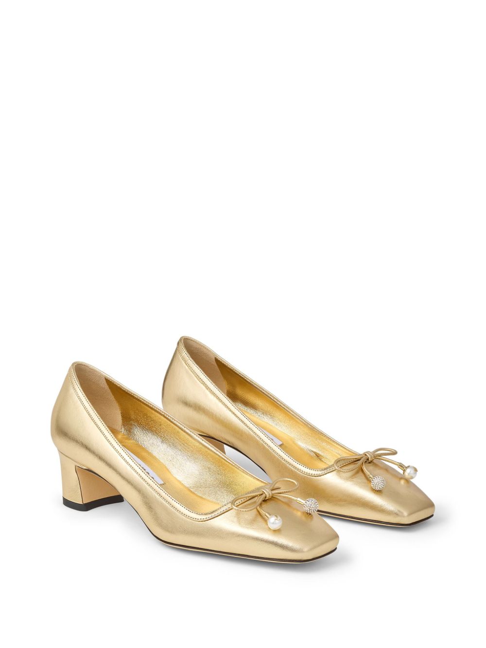 Jimmy Choo Elme 45 pumps - Goud