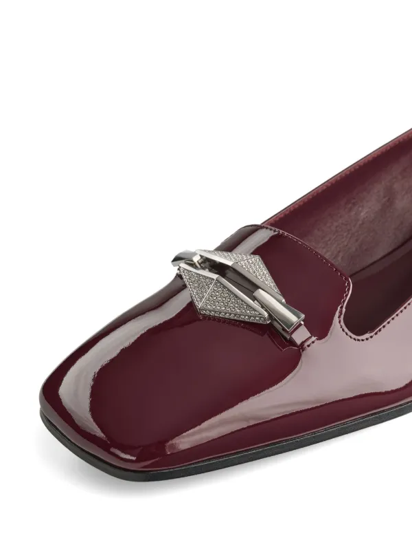 Jimmy Choo Ravi Ballerina Shoes Red FARFETCH BH