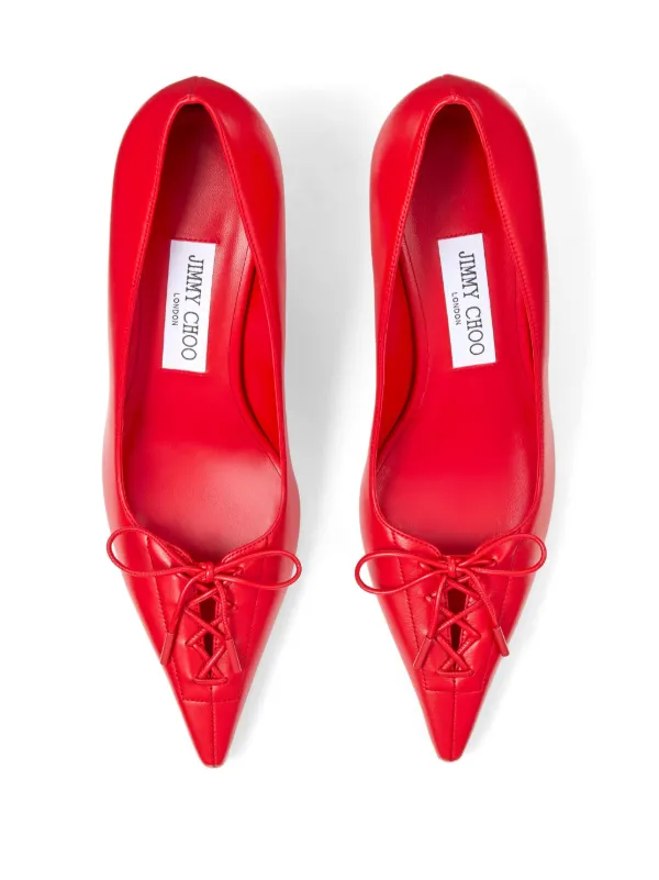 Jimmy Choo 50mm Scarlett Pumps | Red | FARFETCH