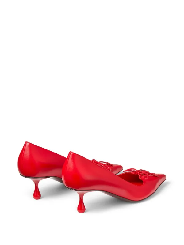 【タイムレスなシルエット】Jimmy Choo Scarlett レザーパンプス Scarlett 50 | Black Nappa Leather Pumps | JIMMY CHOO