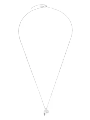JIMMY CHOO Diamond パヴェクリスタル Finishチェーンネックレス DIAMOND CHAIN NECKLACE｜パヴェクリスタル付き シルバー仕上げ