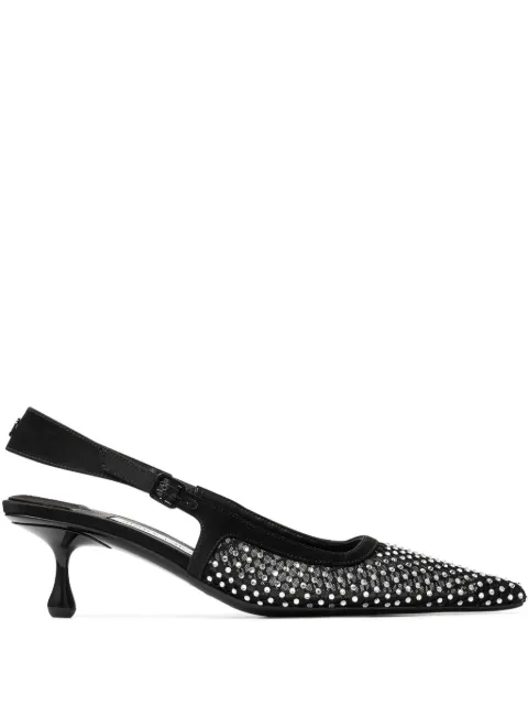 Jimmy Choo zapatillas Amel con detalles de cristal y tacón de 50mm