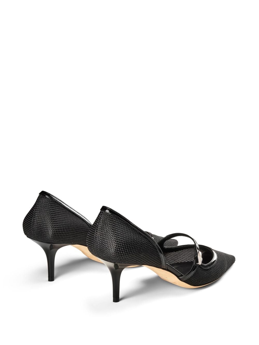 Shop Jimmy Choo 60mm Carolyn Pumps In 黑色