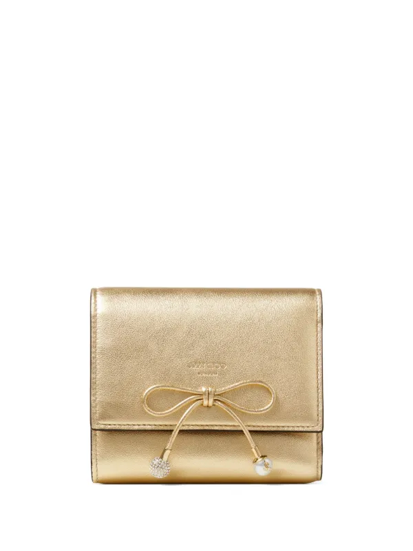 Jimmy Choo leather shops wallets for women