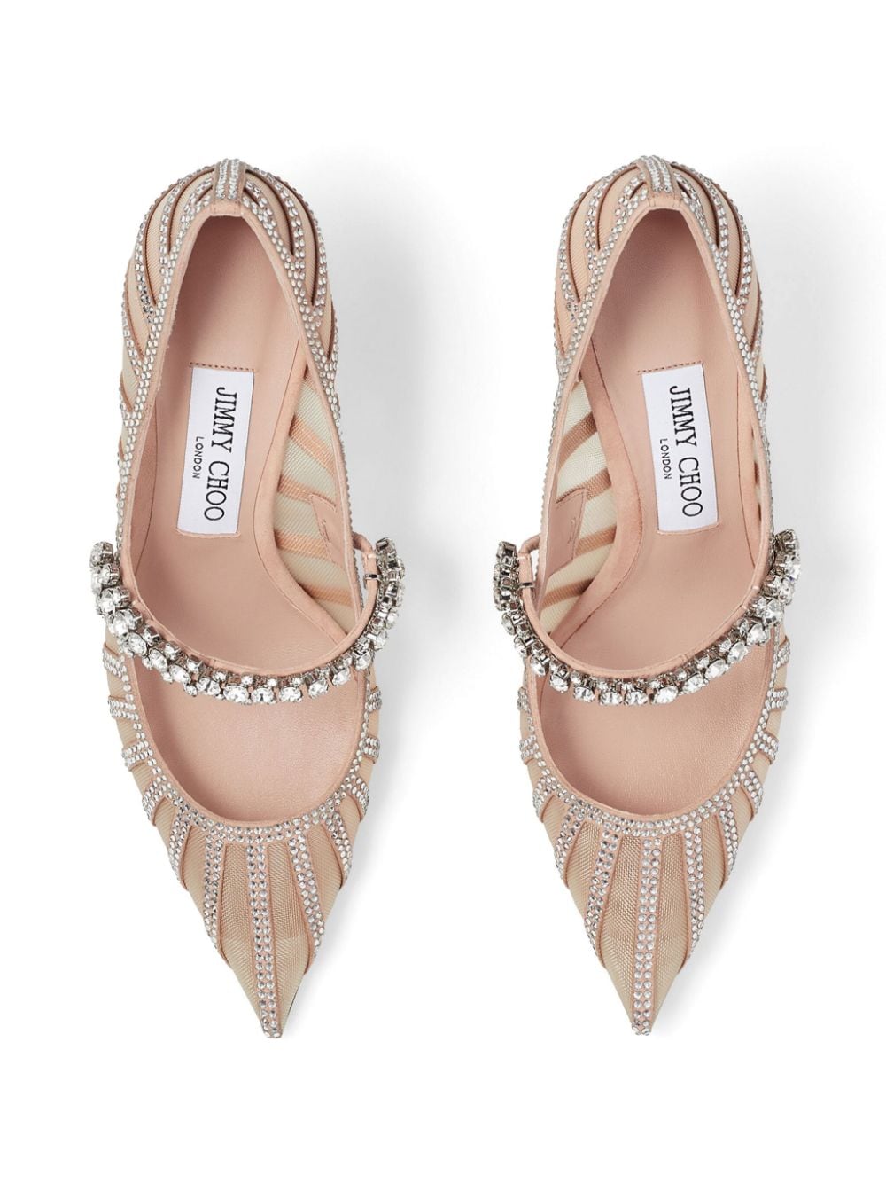 Shop Jimmy Choo 65mm Bing Pumps In ピンク