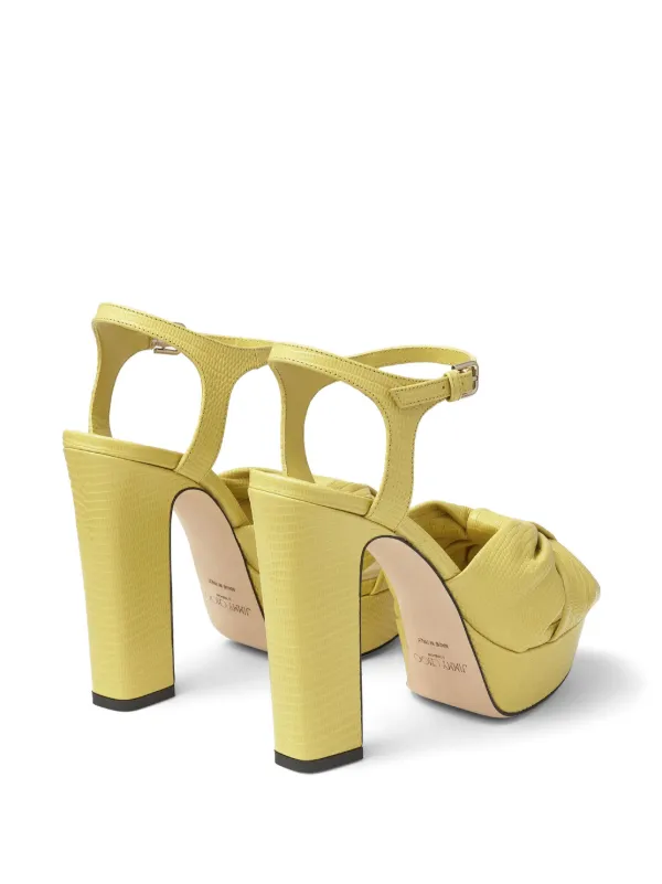 Jimmy Choo Heloise 120mm プラットフォーム サンダル