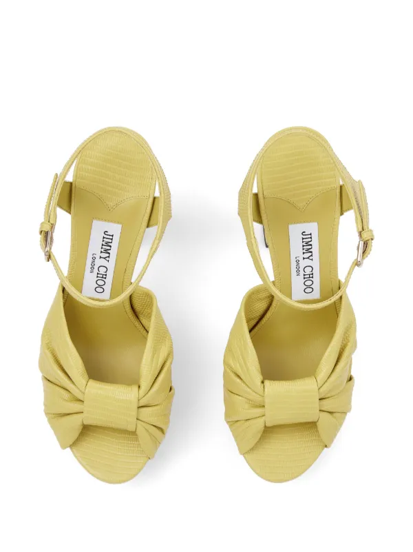Jimmy Choo Heloise 120mm プラットフォーム サンダル