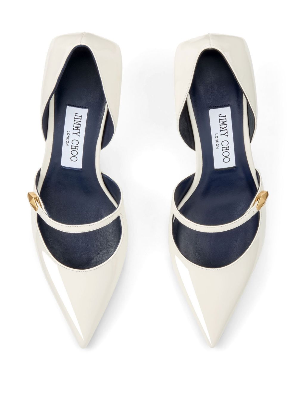 Jimmy Choo 60mm Carolyn pumps White