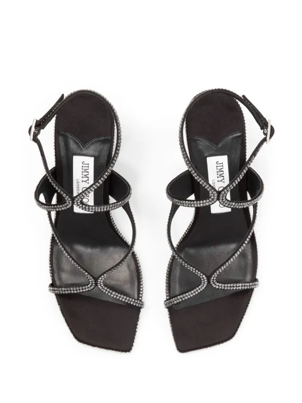 Jimmy★Choo(セールで嬉しい再入荷)Cruz65/Crystal/Black Jimmy☆Choo(セールで嬉しい再入荷)Cruz65/Crystal/Black ブーツ