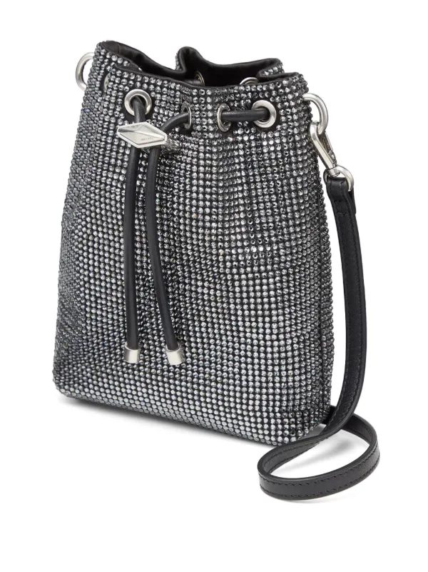 Jimmy Choo Cinch バケットバッグ ミニ | ブラック | FARFETCH JP