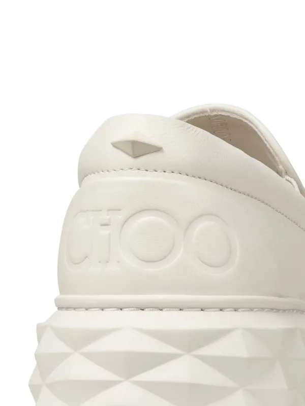 Jimmy Choo Diamond slip-on Sneakers | White | FARFETCH ID
