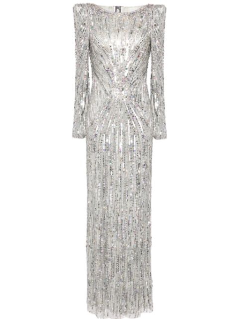 Jenny Packham Avalon sequin-embellished dress Women