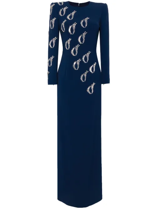 Robe Jealous à ornements en cristal - Jenny Packham - Modalova