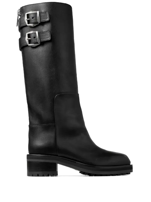 Jimmy Choo Brooklyn Boots | Black | FARFETCH UK