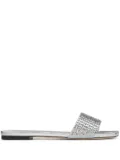 Jimmy Choo Clovis flat sandals - Silver