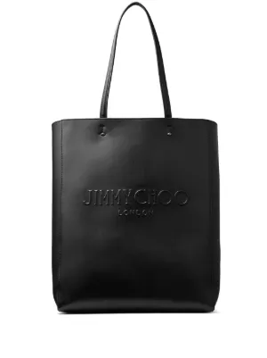 JIMMY CHOO ビジネスバッグ メンズ 黒 Kimi-N | ブラックレザー・クロスボディバッグ | 新作