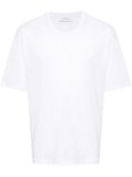 Laneus plain cotton T-shirt - White