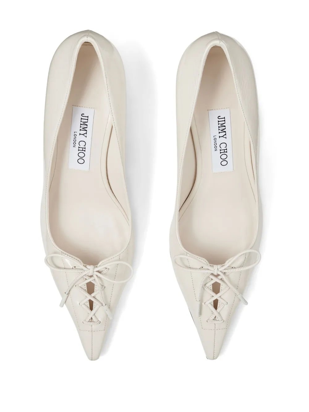 Jimmy Choo 50mm Scarlett pumps White