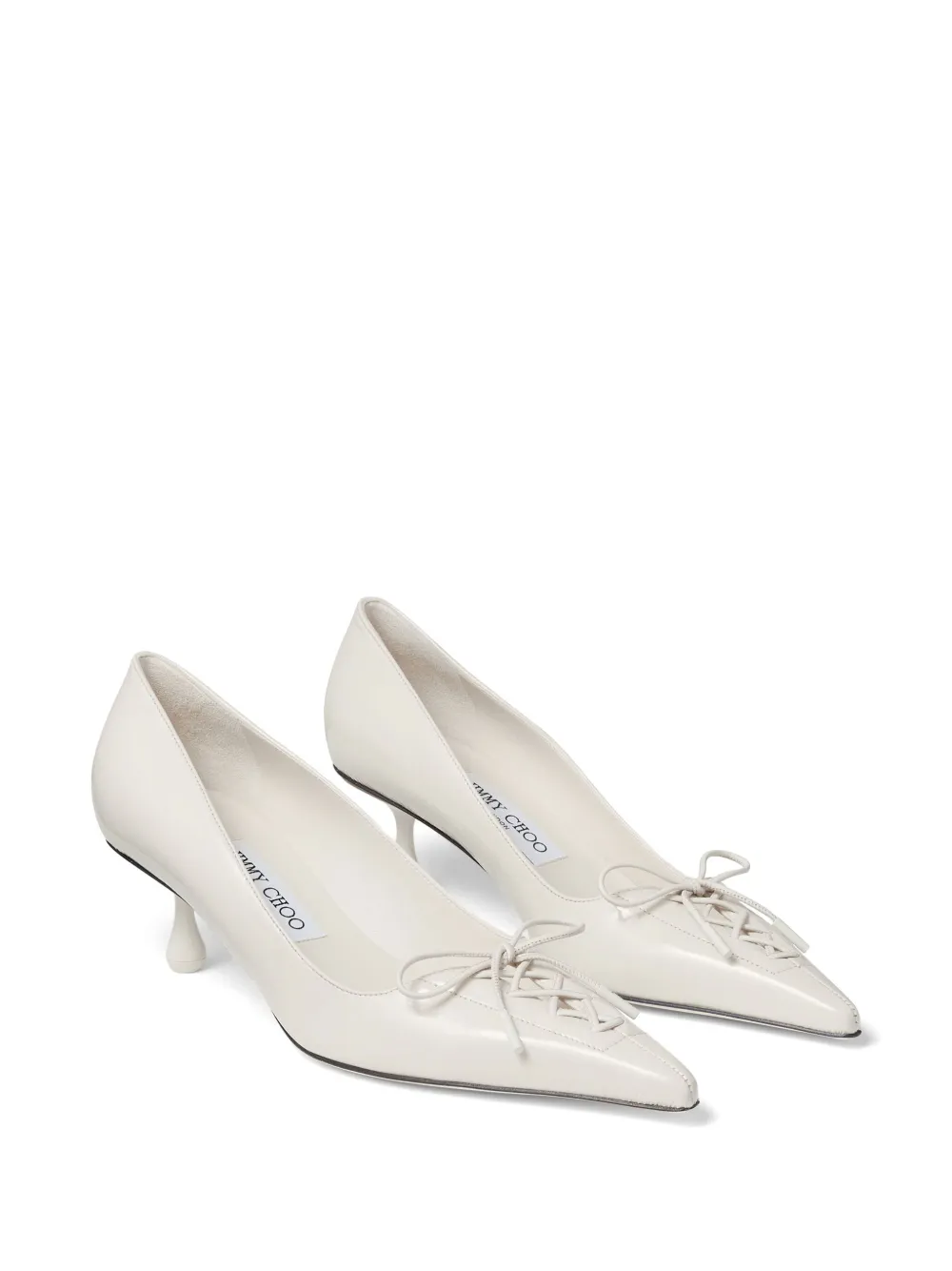 Jimmy Choo 50 mm Scarlett pumps - Wit