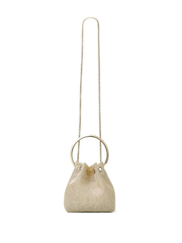 ハンドバッグ Jimmy Choo 'Bon Bon' bucket bag Jimmy Choo - Bonbon Black Leather Bucket Bag | Mitchell Stores