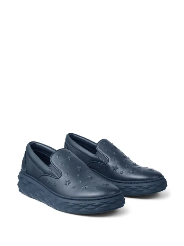 Jimmy Choo Diamond slip-on Sneakers | Blue | FARFETCH ZA