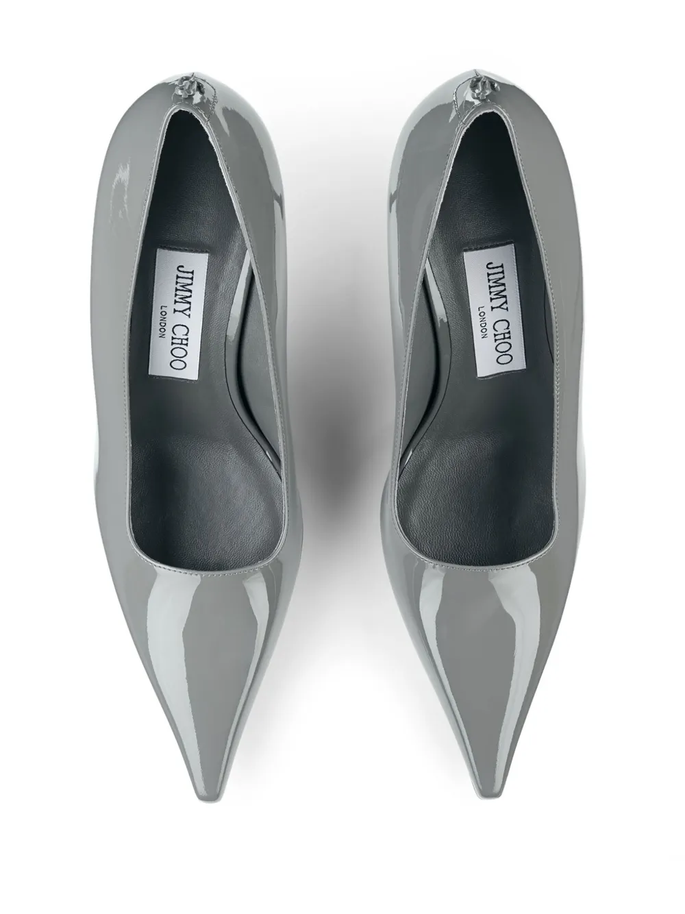 Jimmy Choo 80 mm Ixia pumps Grijs