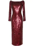 Jenny Packham Ballroom Blitz sequin-embellished dress - Red