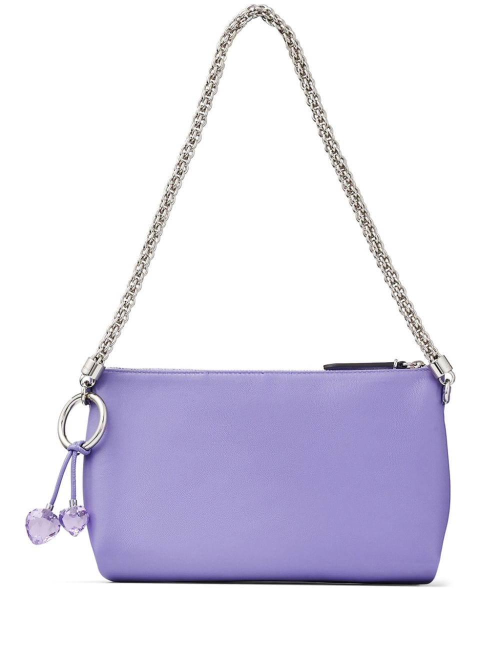 Jimmy Choo Mini Callie Clutch Bag In Purple