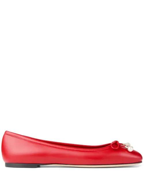 Jimmy Choo ballerines Elme - Rouge - Jimmy Choo - Modalova