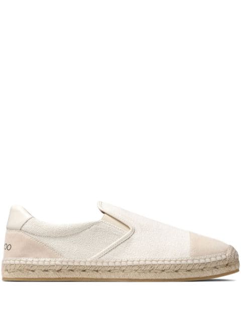 Jimmy Choo Ivan canvas espadrilles