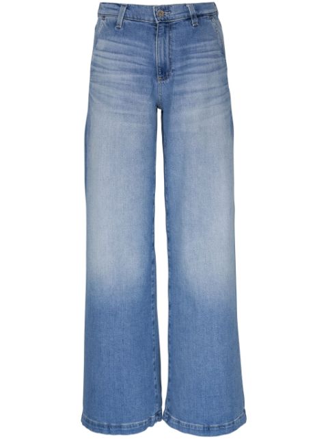 AG Jeans Stella high-rise wide-leg jeans