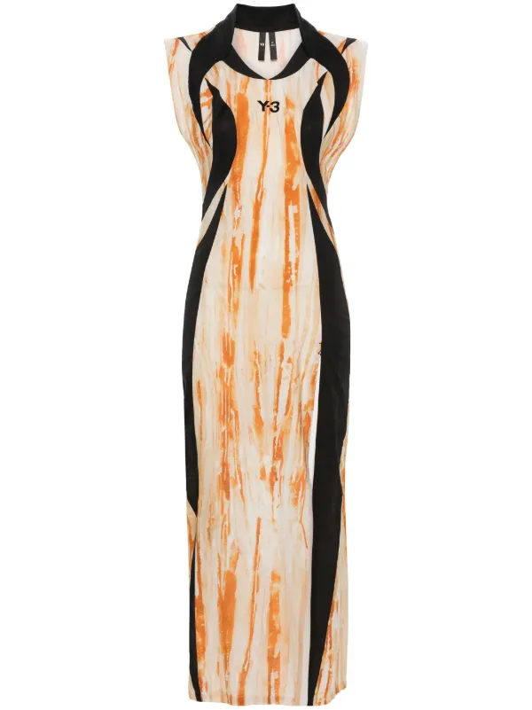 black and orange tie dye dress Men's Paisley Shoes | Amali Chadwick main image 0