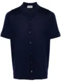 John Smedley Folke fine-ribbed shirt - Blue