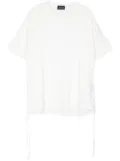 Andrea Ya'aqov strap-detail T-shirt - White
