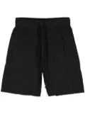 Andrea Ya'aqov crinkled mid-rise swim shorts - Black